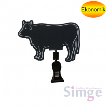 Latched Price Tag Holder with Animal Figure