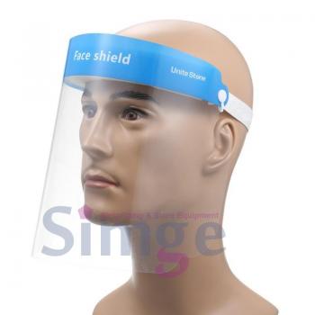 Market and In-Store Personnel Face Protective Transparent Visor, Face Shield