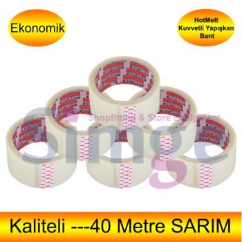 Transparent Duct Tape 45mm X 40 Meters